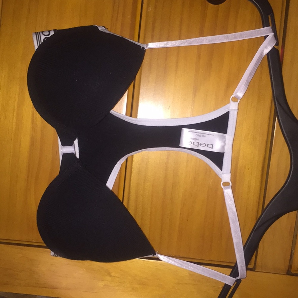 Bebe adjustable push-up bra